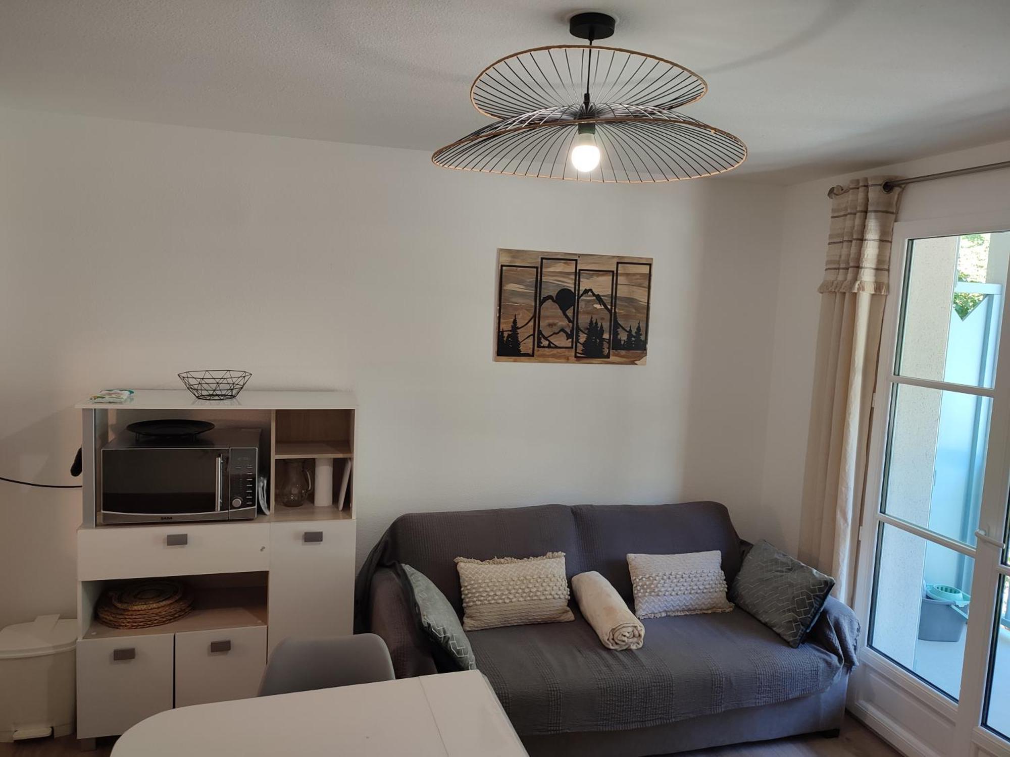 Charmant Appartement 4 Pers,Vue Montagne Avec Parking Prive Et Balcon 코트레 외부 사진